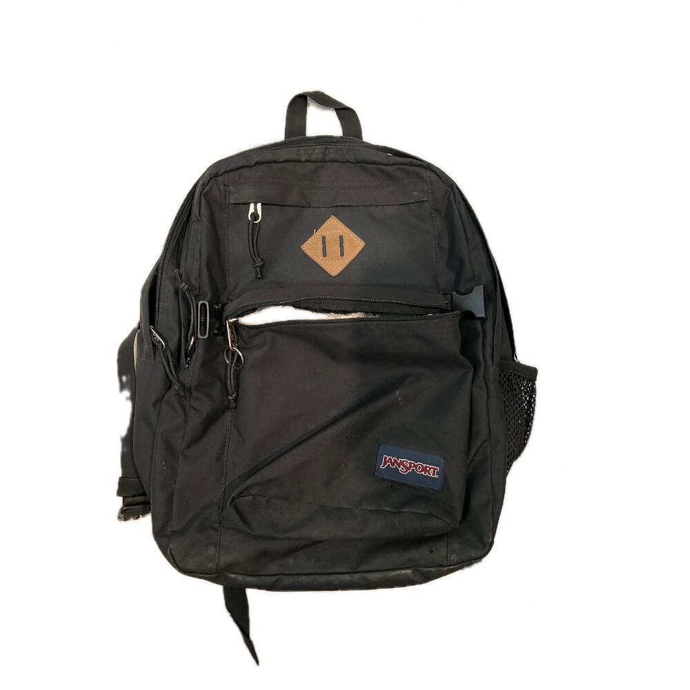 JanSport Black Main Campus Backpack